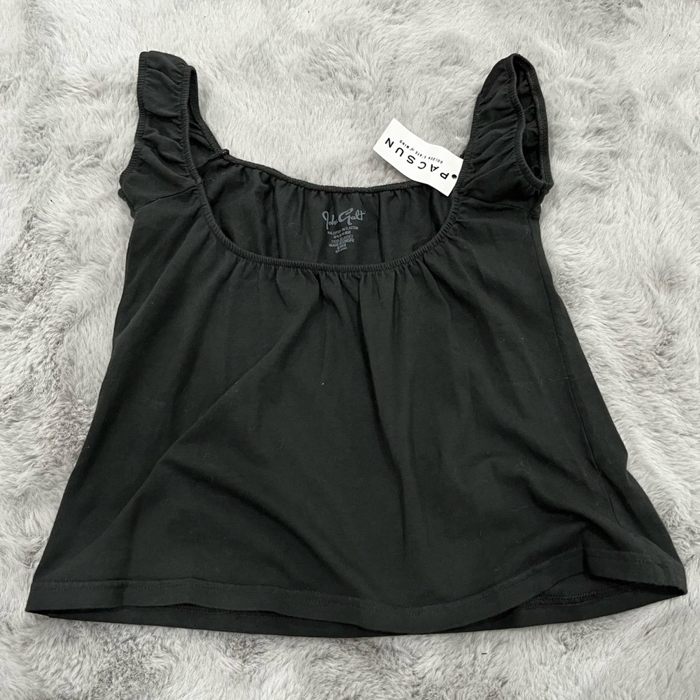 Black brandy Melville/John galt crop top